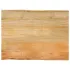 Blat masă cu margini naturale, 100x80x2,5 cm, lemn masiv mango GartenMobel Dekor