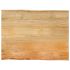 Blat masă 90x80x3,8 cm dreptunghiular lemn acacia margine vie GartenMobel Dekor