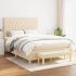 Pat continental, gri deschis, 140x200 cm, material textil GartenMobel Dekor
