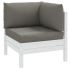 Perne de paleți, 3 buc., melanj antracit, material textil GartenMobel Dekor