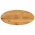 Blat de masă oval, 140x50x2,5 cm, lemn masiv de mango GartenMobel Dekor