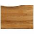 Blat masă cu margini naturale, 120x60x2,5 cm, lemn masiv mango GartenMobel Dekor