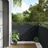 Paravan de balcon, antracit, 75x800 cm, 100% poliester oxford GartenMobel Dekor