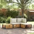 Set canapele grădină cu perne, 7 piese, lemn masiv acacia GartenMobel Dekor