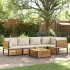 Set de canapele grădină cu perne, 6 piese, lemn masiv acacia GartenMobel Dekor