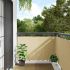 Paravan de grădină cu aspect de plantă, verde, 600x120 cm, PVC GartenMobel Dekor