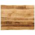 Blat de masă contur natural 80x80x3,8 cm lemn masiv mango brut GartenMobel Dekor