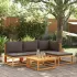 Set de canapele de grădină cu perne, 5 buc., lemn masiv acacia GartenMobel Dekor