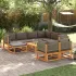 Set de canapele de grădină cu perne 10 piese lemn masiv acacia GartenMobel Dekor