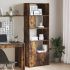 Bibliotecă, alb, 100x36x189 cm, lemn prelucrat GartenMobel Dekor