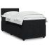 Pat box spring cu saltea, negru, 160x200 cm, catifea GartenMobel Dekor