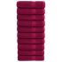 Prosoape premium 10buc roșu bordo 100x200cm 600gsm 100% bumbac GartenMobel Dekor