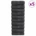Prosoape de saună 4 buc. antracit 80x200 cm 600 gsm 100% bumbac GartenMobel Dekor