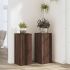 Suporturi de plante, 2 buc., alb, 30x30x70 cm, lemn prelucrat GartenMobel Dekor