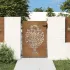 Poartă pentru grădină, 85x100 cm, oțel corten, model copac GartenMobel Dekor