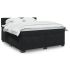 Pat box spring cu saltea, negru, 180x200 cm, catifea GartenMobel Dekor