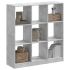 Bibliotecă, negru, 102x32x108 cm, lemn prelucrat GartenMobel Dekor