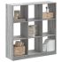 Bibliotecă, negru, 102x32x108 cm, lemn prelucrat GartenMobel Dekor
