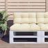 Perne de paleți, 2 buc, verde aprins, material textil GartenMobel Dekor