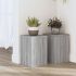 Suporturi de plante 2 buc. gri sonoma 15x15x20cm lemn prelucrat GartenMobel Dekor