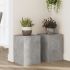 Suport de plante, 2 buc., gri beton, 10x10x18 cm lemn prelucrat GartenMobel Dekor