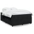 Pat box spring cu saltea, negru, 80x200 cm, catifea GartenMobel Dekor