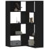 Bibliotecă de colț cu 4 niveluri gri sonoma 85x85x140 cm lemn GartenMobel Dekor