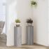 Suporturi de plante 2 buc. gri sonoma 15x15x20cm lemn prelucrat GartenMobel Dekor