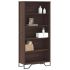 Bibliotecă, stejar maro, 50x31x106 cm, lemn prelucrat GartenMobel Dekor