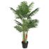 Palmier artificial cu 3 trunchiuri, verde, 85 cm, PP GartenMobel Dekor
