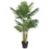 Palmier artificial cu 3 trunchiuri, verde, 120 cm, PP GartenMobel Dekor