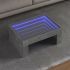 Măsuță de cafea cu LED infinity, stejar maro, 40x40x30 cm GartenMobel Dekor