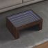 Măsuță de cafea cu LED infinity, stejar maro, 40x40x30 cm GartenMobel Dekor