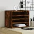Organizator birou, gri sonoma, 36x26x29,5 cm lemn prelucrat GartenMobel Dekor