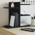 Organizator de birou, alb, 42x21,5x42 cm, lemn prelucrat GartenMobel Dekor