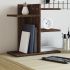 Organizator de birou, alb, 42x21,5x42 cm, lemn prelucrat GartenMobel Dekor