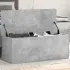 Cufăr de depozitare, negru, 84x42x46 cm, lemn compozit GartenMobel Dekor