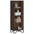 Bibliotecă, stejar maro, 50x31x106 cm, lemn prelucrat GartenMobel Dekor