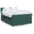 Pat box spring cu saltea, roz, 160x200 cm, catifea GartenMobel Dekor