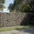Coș gabion cu capac, 400x50x200 cm, fier galvanizat GartenMobel Dekor