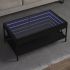 Măsuță de cafea cu LED infinity, stejar sonoma, 90x50x38 cm GartenMobel Dekor