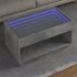 Măsuță de cafea cu LED infinity, stejar maro, 90x50x50 cm GartenMobel Dekor