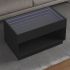 Măsuță de cafea cu LED infinity, stejar maro, 90x50x50 cm GartenMobel Dekor