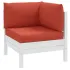 Perne de paleți, 3 buc., melanj roșu vin, material textil GartenMobel Dekor
