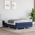 Cadru de pat box spring, albastru, 180x200 cm, textil GartenMobel Dekor