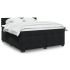 Pat box spring cu saltea, gri deschis, 180x200 cm, catifea GartenMobel Dekor
