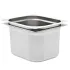 Recipiente Gastronorm 2 buc. GN 1/2 150 mm oțel inoxidabil GartenMobel Dekor