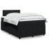 Pat box spring cu saltea, negru, 180x200 cm, catifea GartenMobel Dekor