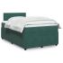 Pat box spring cu saltea, roz, 160x200 cm, catifea GartenMobel Dekor