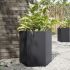 Jardinieră de grădină negru 69x60x45 cm oțel hexagonal GartenMobel Dekor
